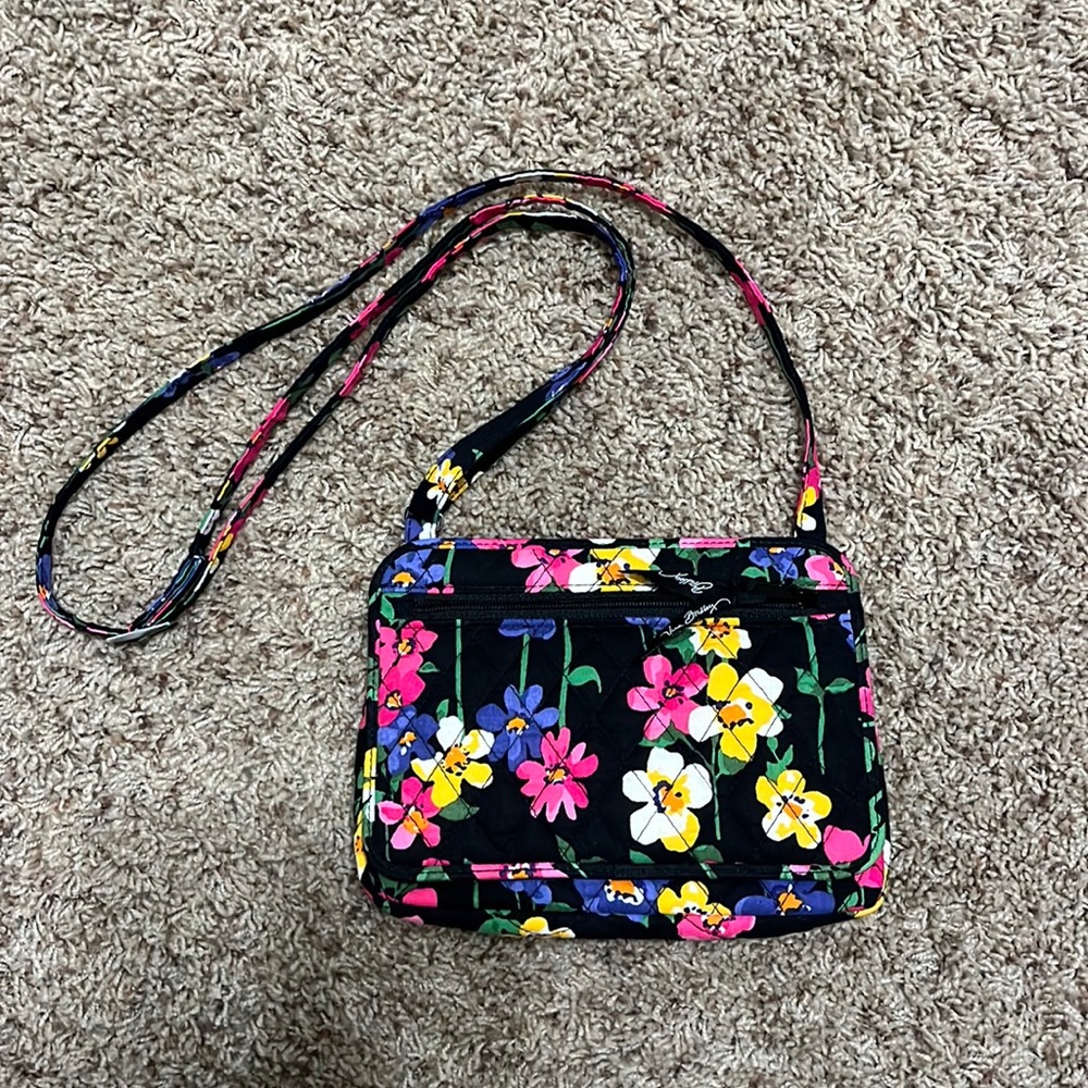 Vera Bradley Wildflower Garden Crossbody Purse